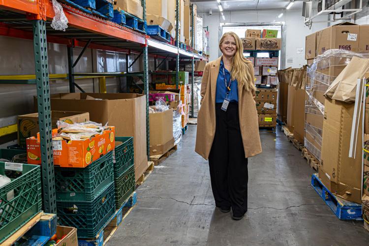 VP of FFFC in pantry warehouse