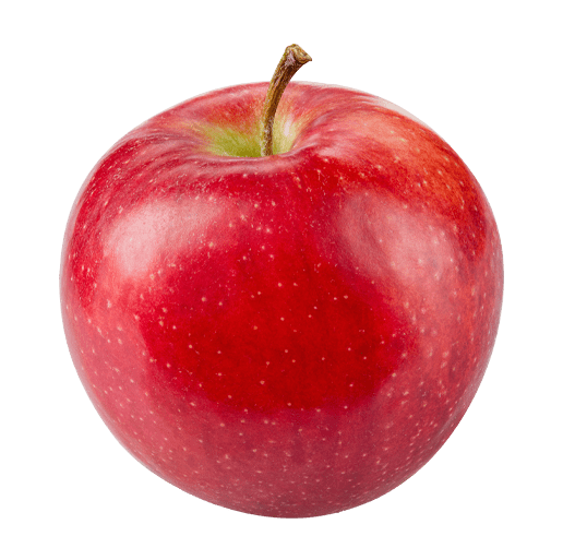 red apple