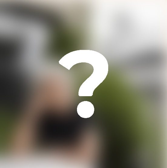 headshot with question mark overlay