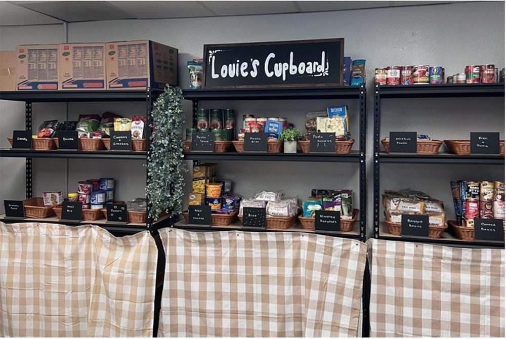 Louie's Cupboard pantry at NAU